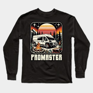 Promaster Vanlife sunset vibe Long Sleeve T-Shirt